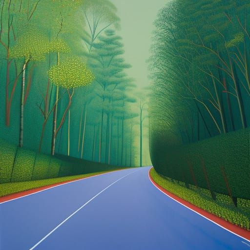 Vibrant Artwork in Pop Art Style