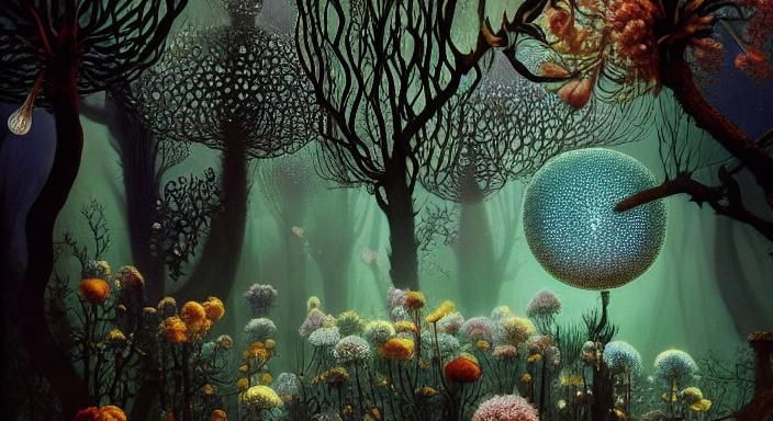 Angelic Apparition in Shadow: Expressionist Watercolor