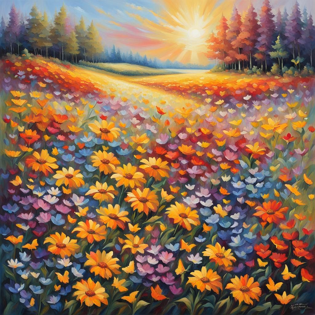 Summer painting
