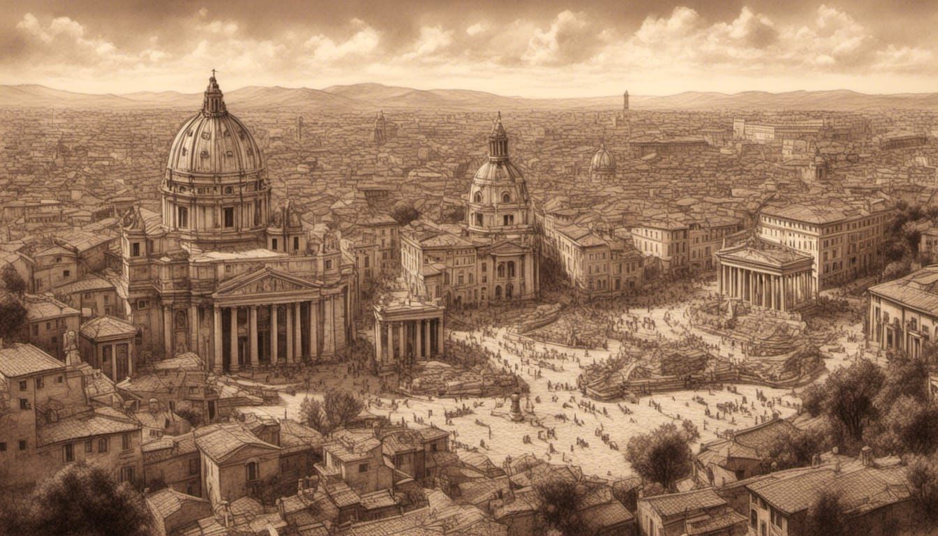 Rome in the 1800's