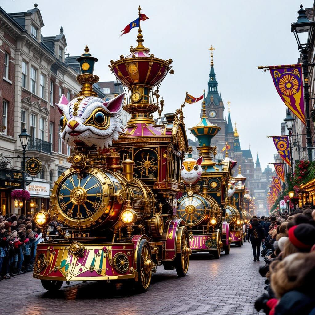 Steampunk Parade Celebrates Clockwork Carnival Day