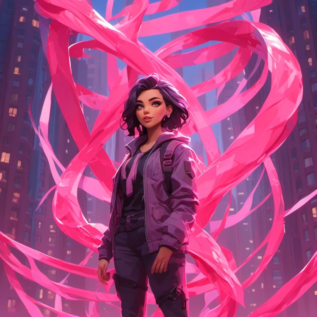 Breast Cancer Awareness: Monumental Pink Ribbon Sculpture