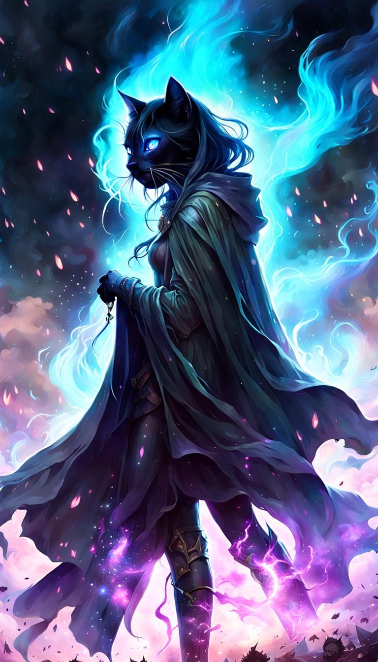 Ghostly Spirits Clash on Dark Fantasy Battlefield