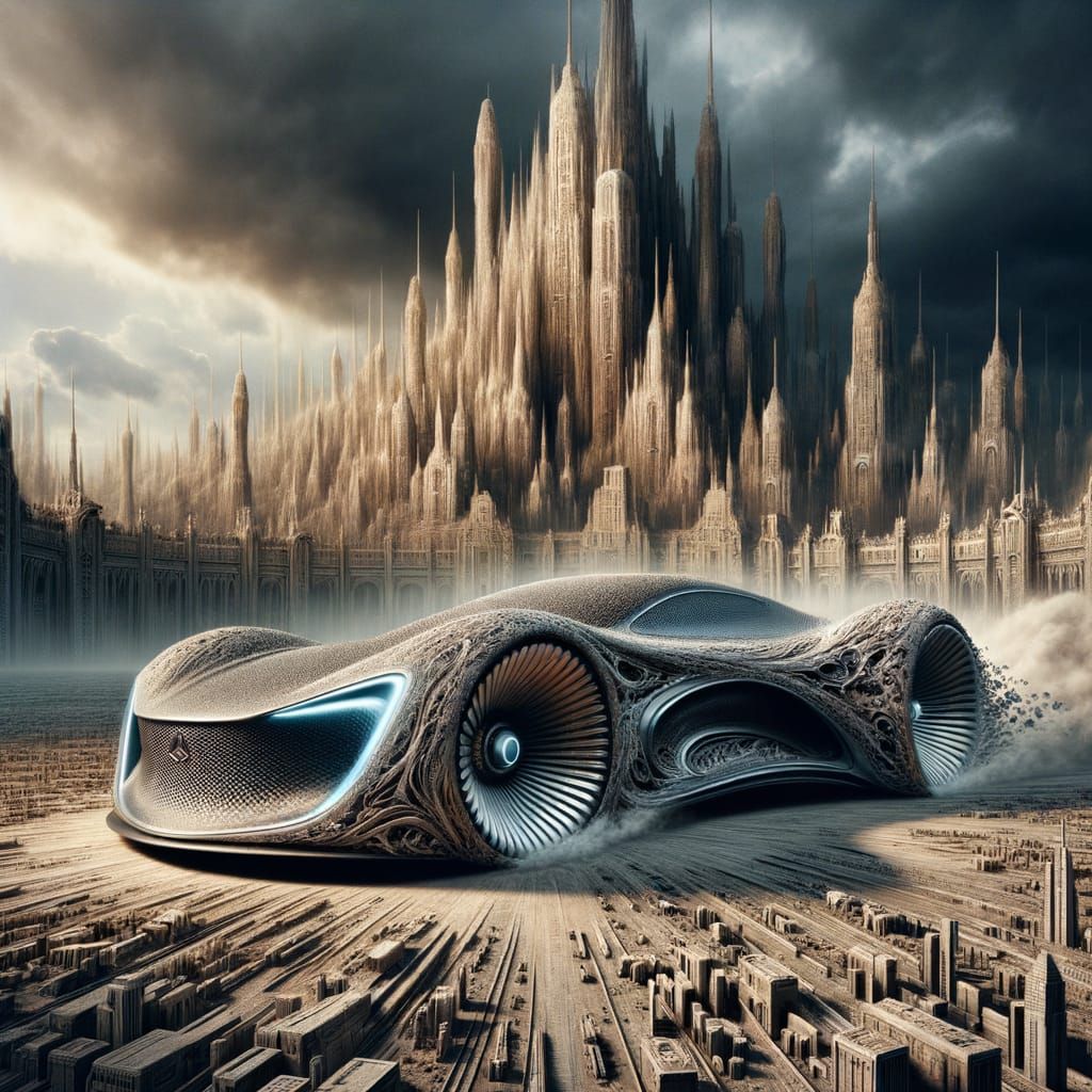 Biodegradable Organic Car: A Fusion of Nature and Tech