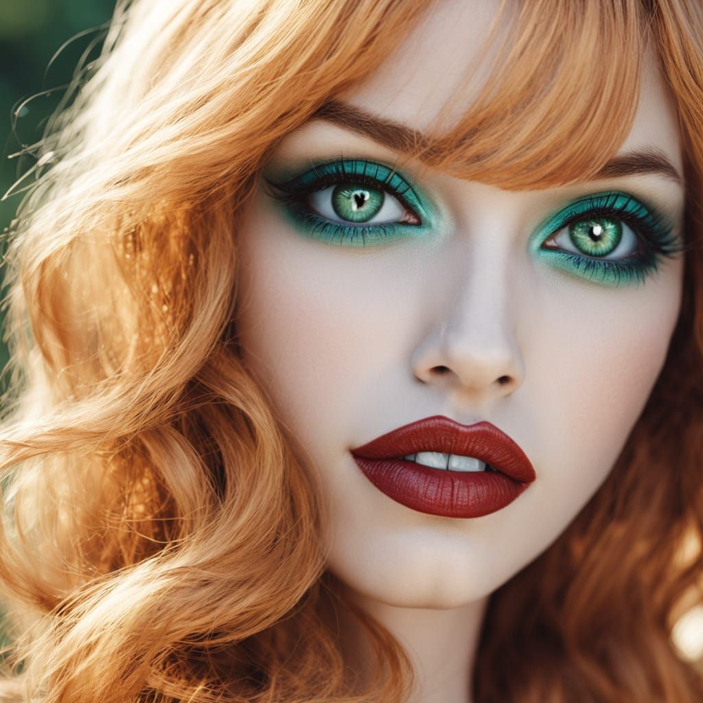 Strikingly Beautiful Indian Woman with Amber Skin and Soft C...