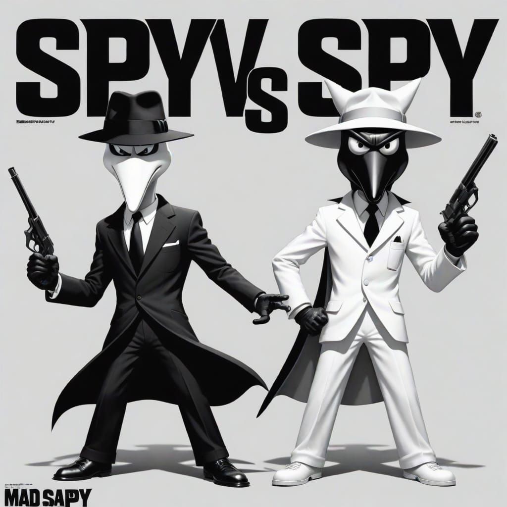 Spy vs Spy Mad Magazine Movie Poster