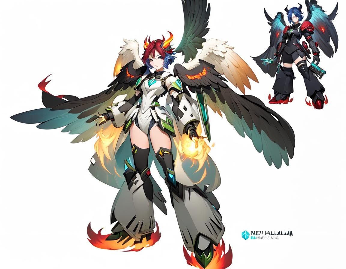 Nephalem Balance: Angel and Demon in Duality