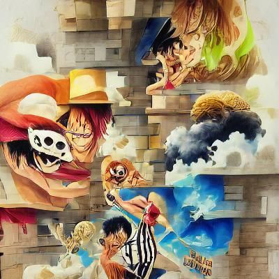 AI Generated One Piece Image