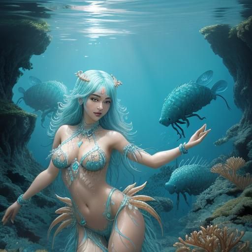 Aquatic Fertility Goddess: Arthrobryozoic Naiad