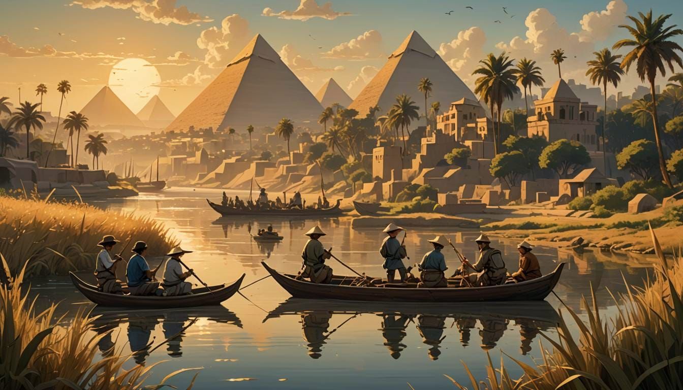 Ancient Egypt Pyramids: A Cinematic Masterpiece