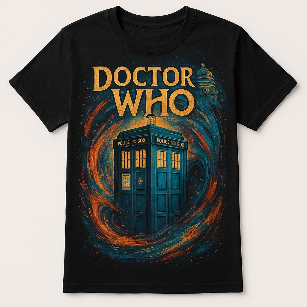 Unique Doctor Who T-Shirt Design