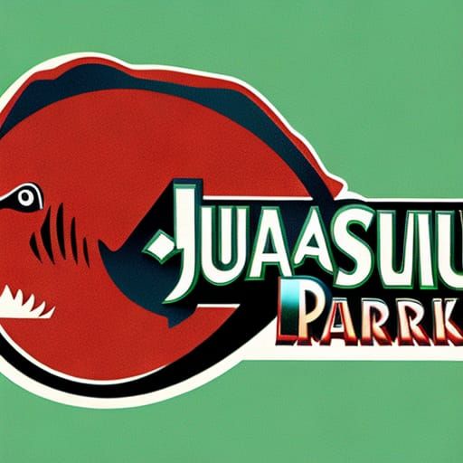 Iconic Jurassic Park Logo