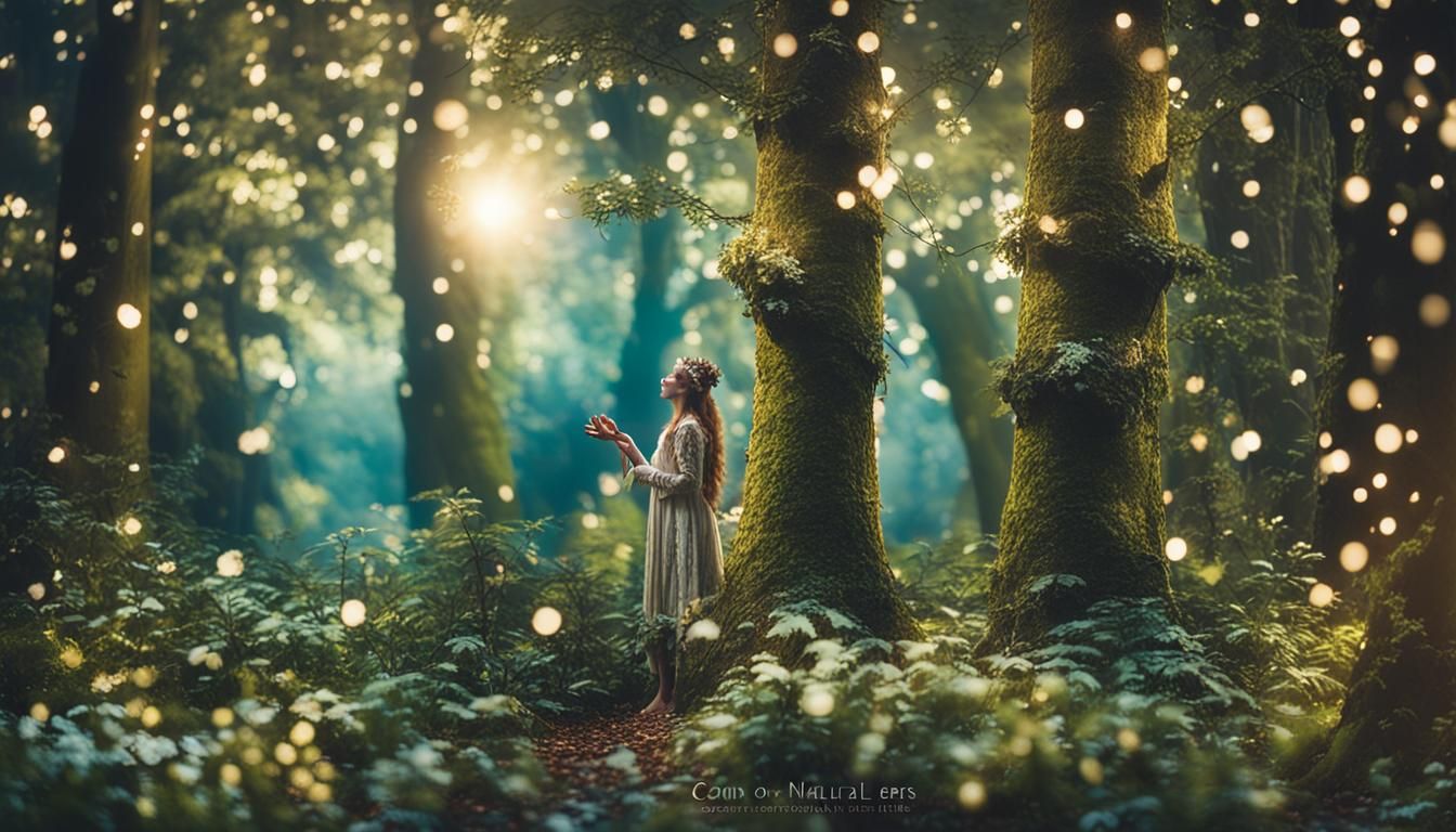 Midsummer Night's Dream: Titania in Forest (Photography)