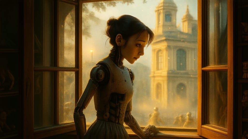 ...just a melancholy toy that wishes to be real...