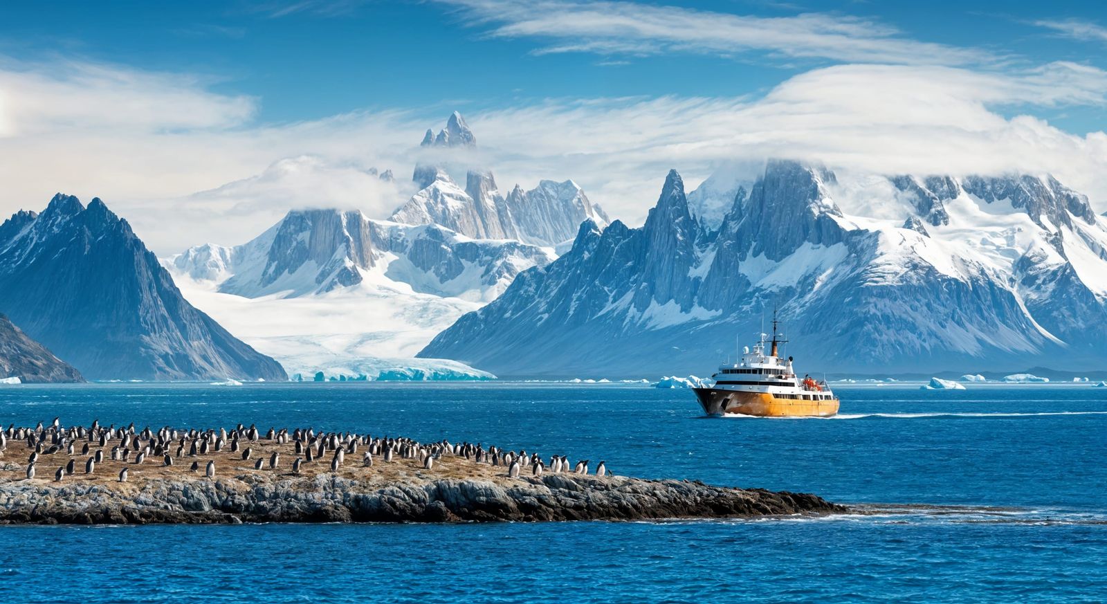 Majestic Tierra del Fuego Coastline in Vivid Van Gogh Style