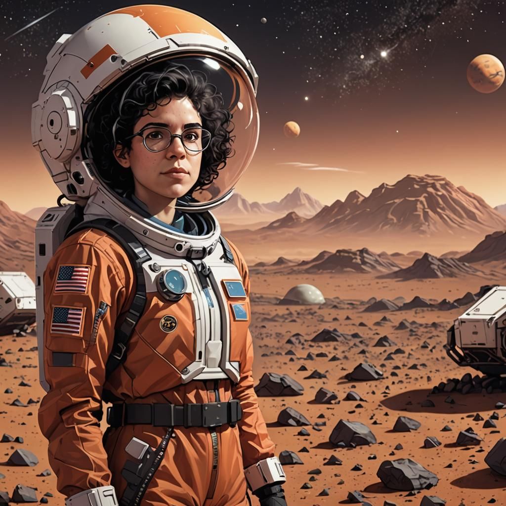 Rebecca Sugar on Mars: 8K Concept Art