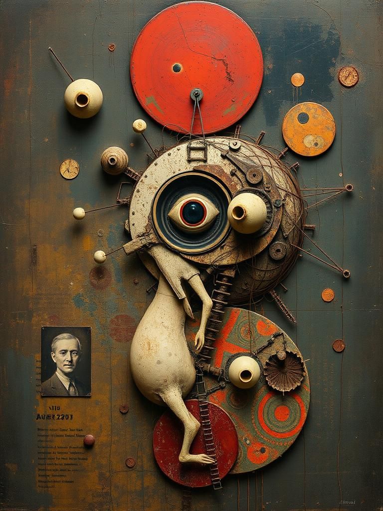 Surreal Transubstantiation by Max Ernst: AI Art