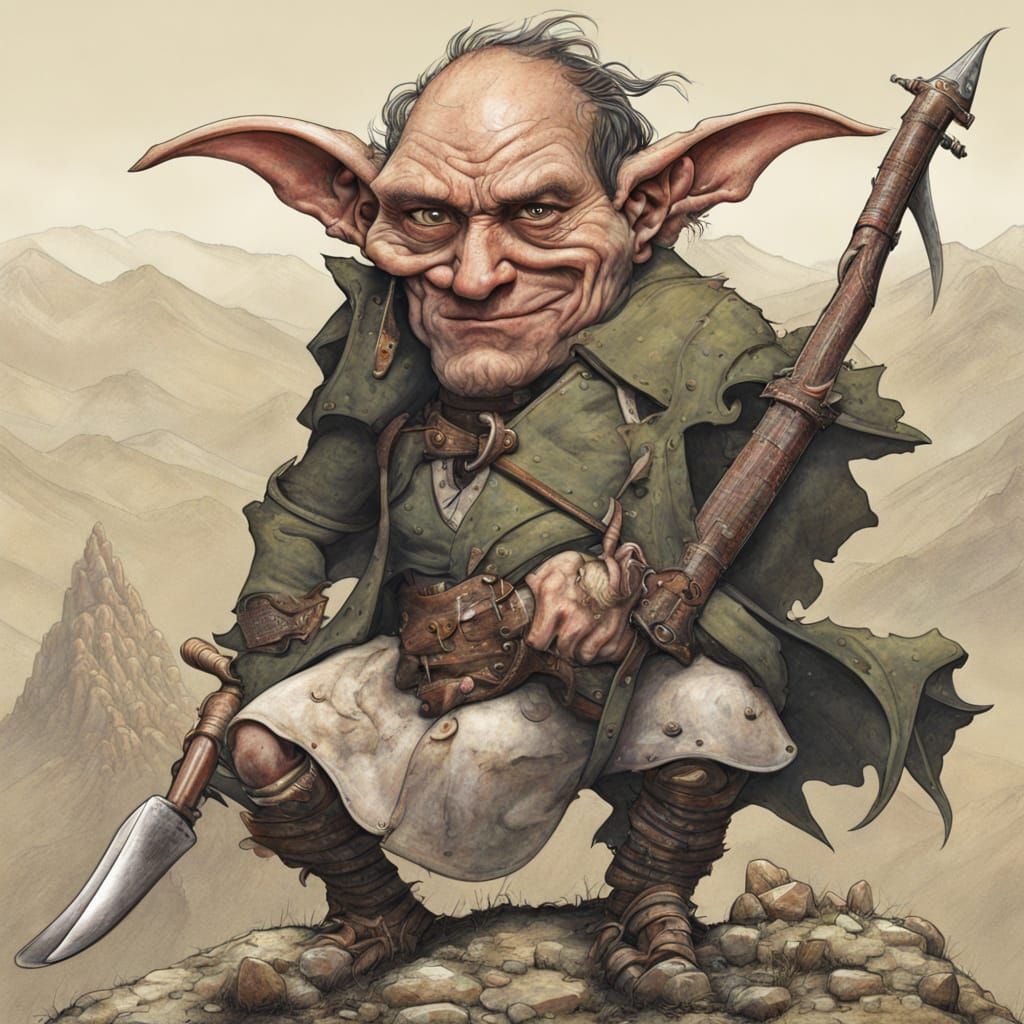 Mischievous Scottish Goblin in Folklore