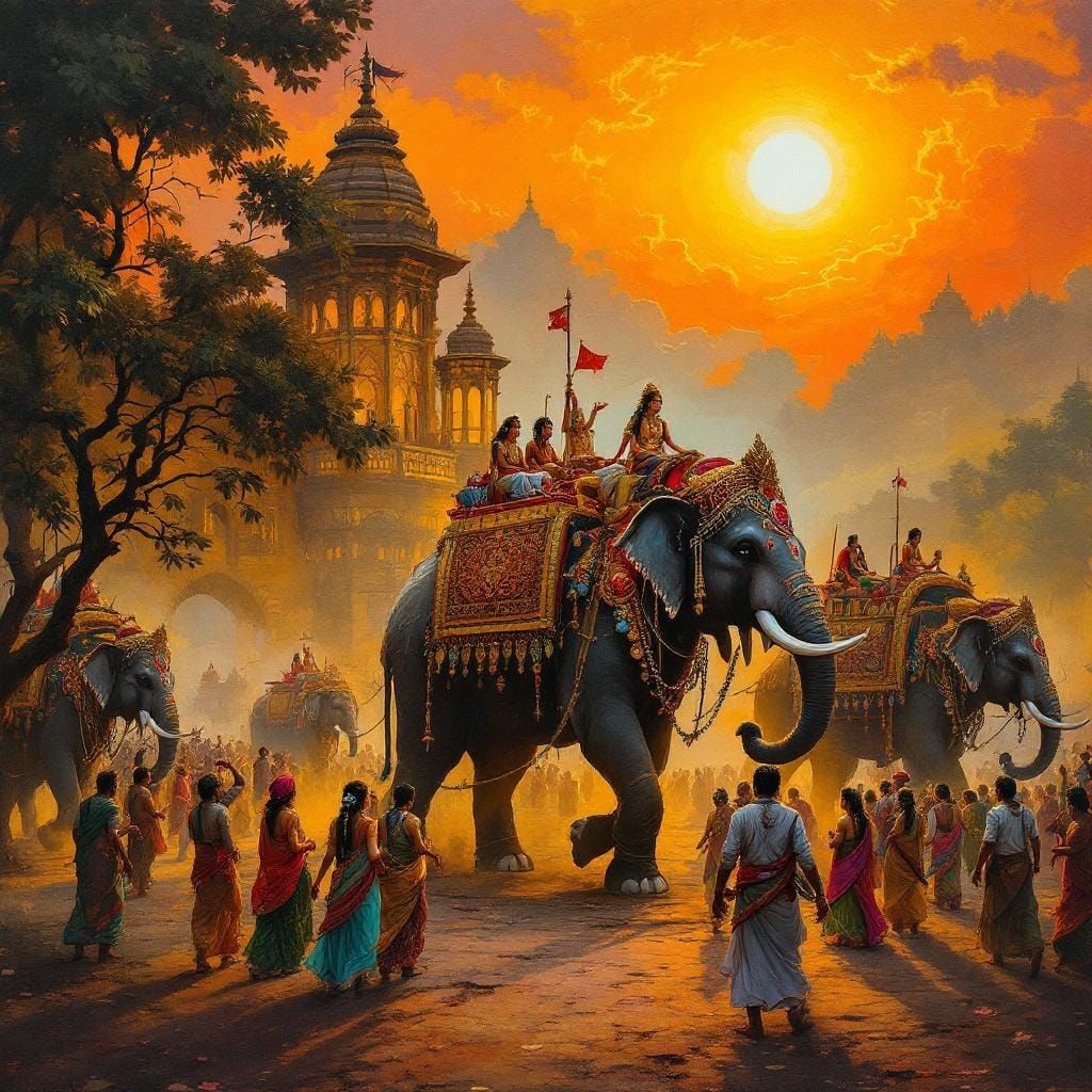 Mysuru Dussehra Festival in Classical Indian Style