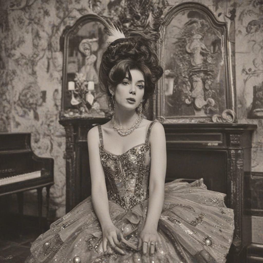 Rhapsodic Imaginings in C-minor by Beryl Pearl Glitterbug