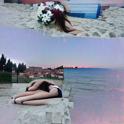 Evocative Summertime Sadness: AI-Generated Image