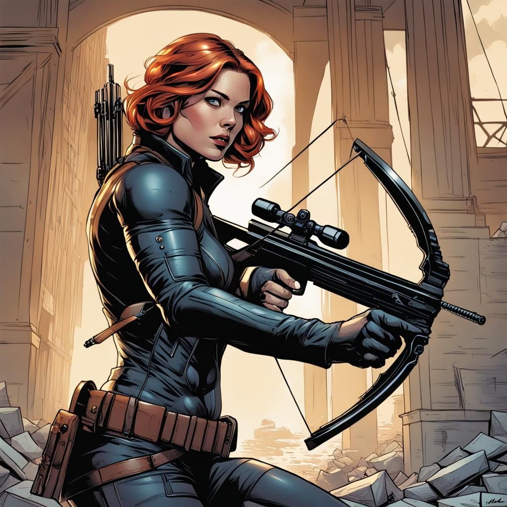 Natasha Romanoff: Comic Book Archer