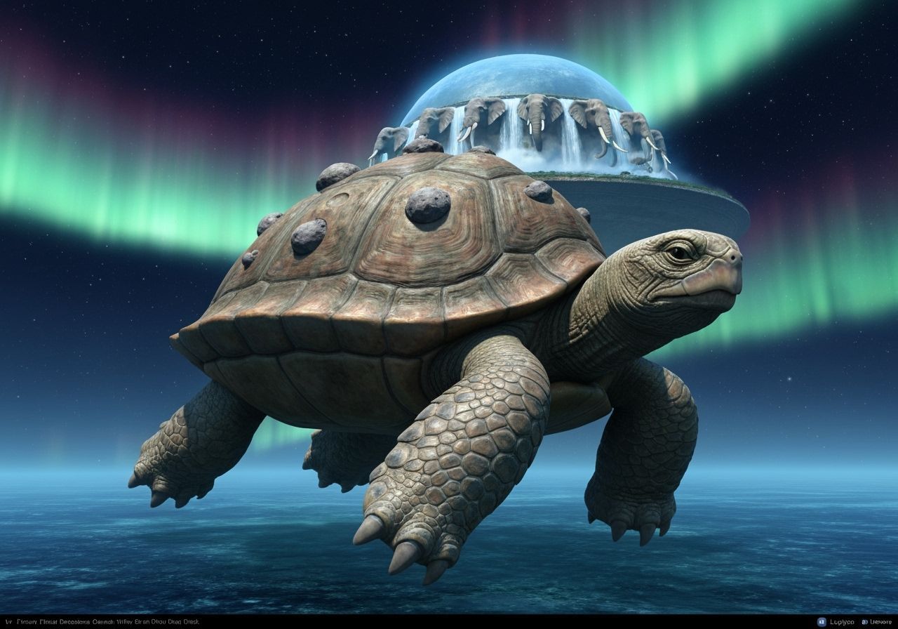 Great A'Tuin Swimming Through Cosmic Gulf