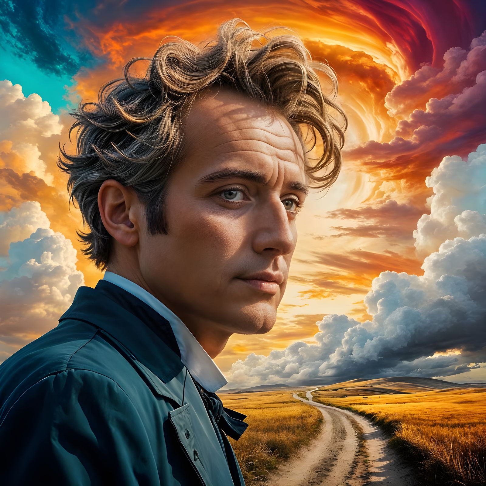 Life's Journey: A Landscape of Reflection and Progress