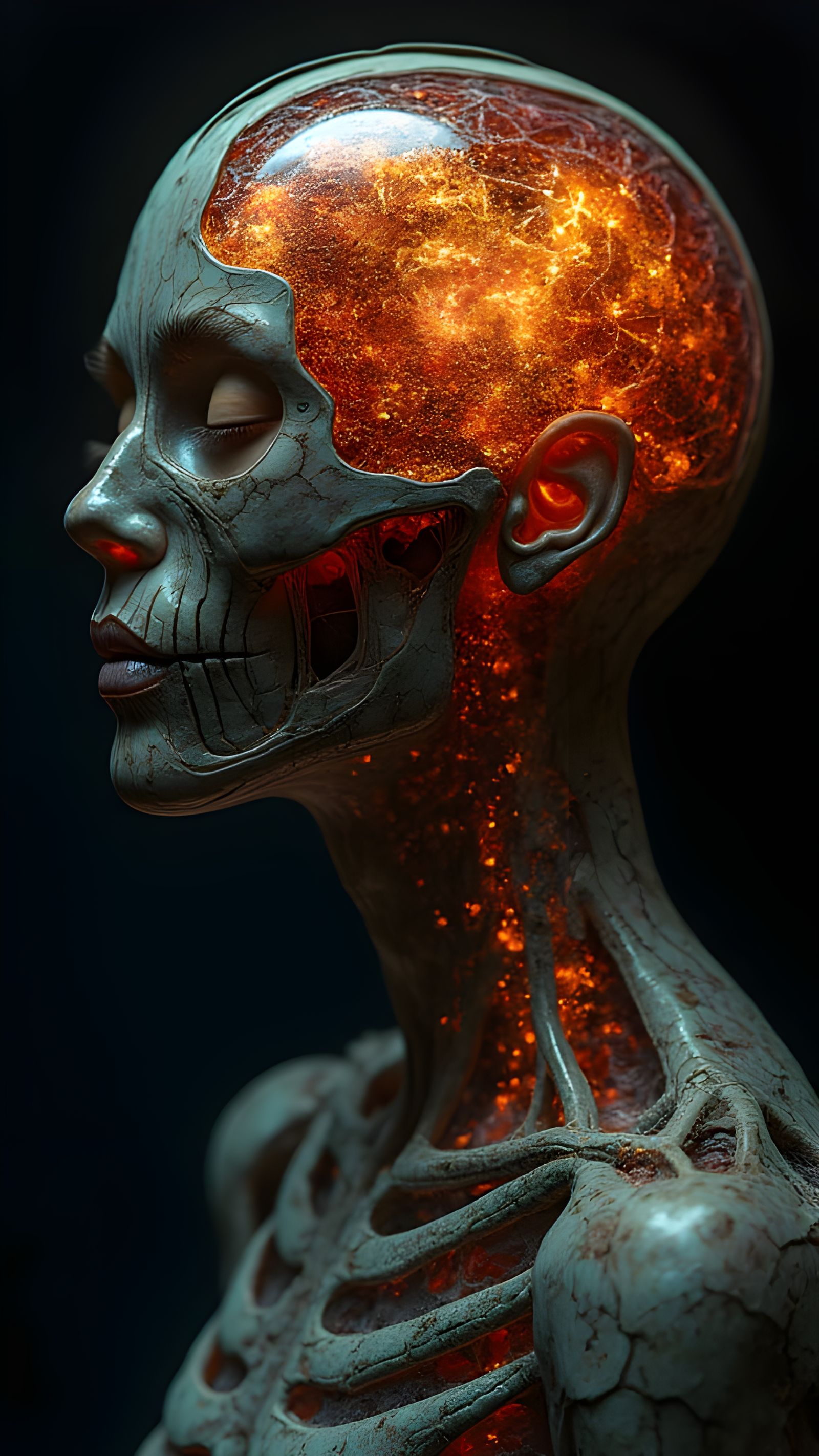 Sombre est ma nuit, lumineuse est ta beauté, le contraste me tord le cerveau. (Video)