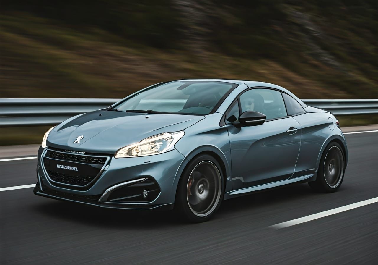 Peugeot 208 Roadster: Cinematic Car Concept