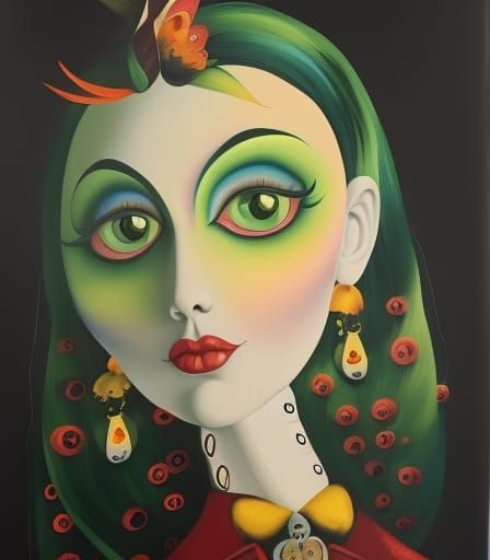 Water Dragons in Rain, Hyperdetailed Fantasy Art