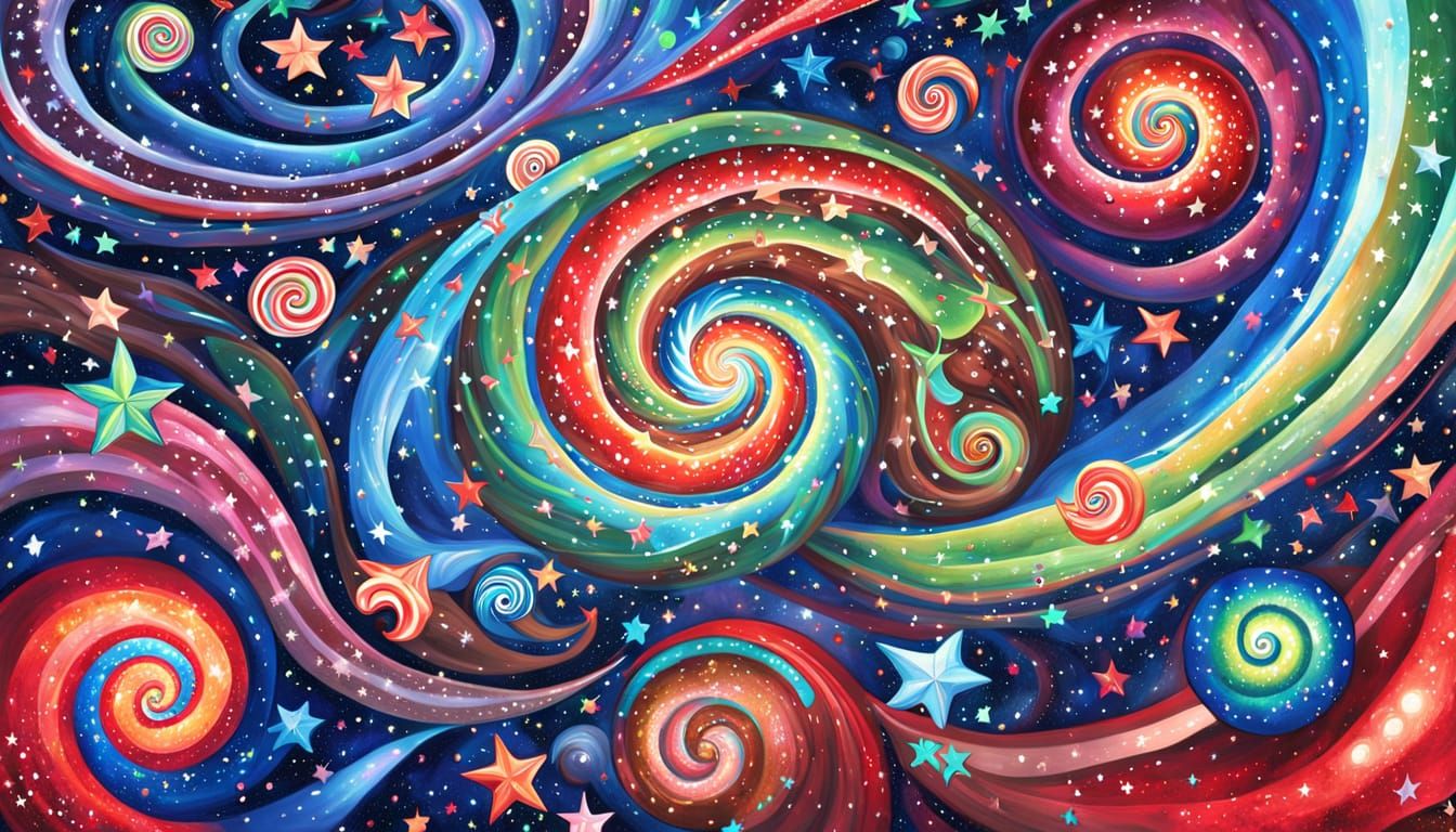 Multidimensional Celestial Vortex in Deep Space