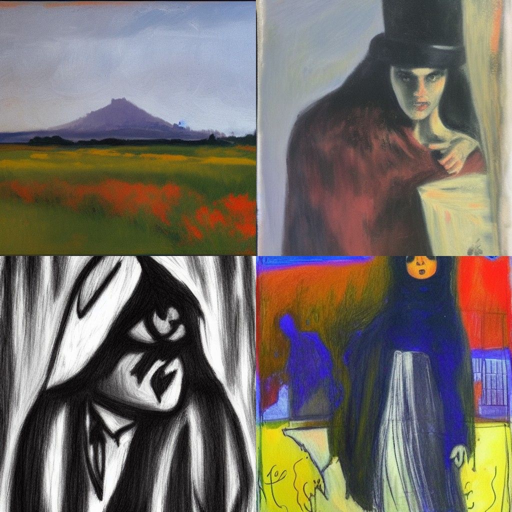 Abstract Image in the Style of C. Munin