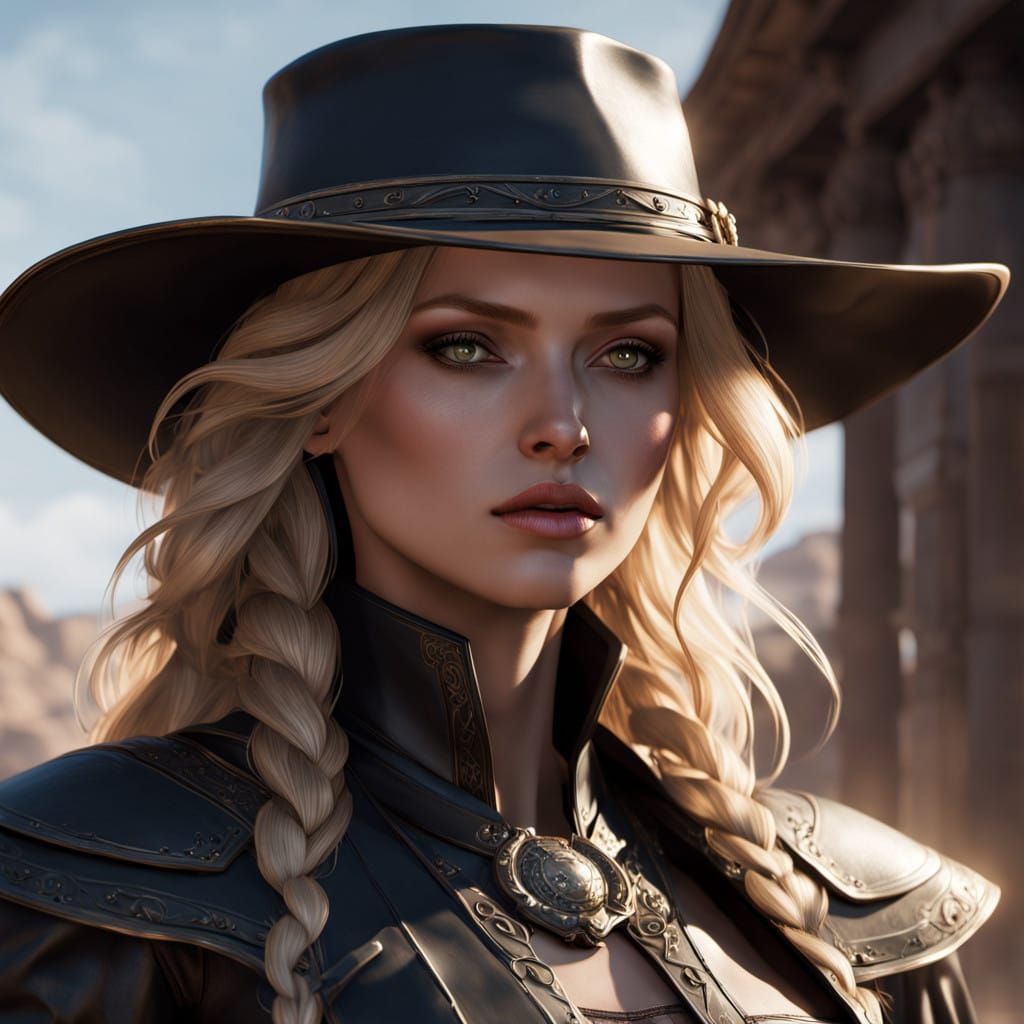 Old West Icon in Black Attire