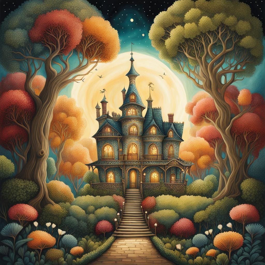 Whimsical Fantasy Home