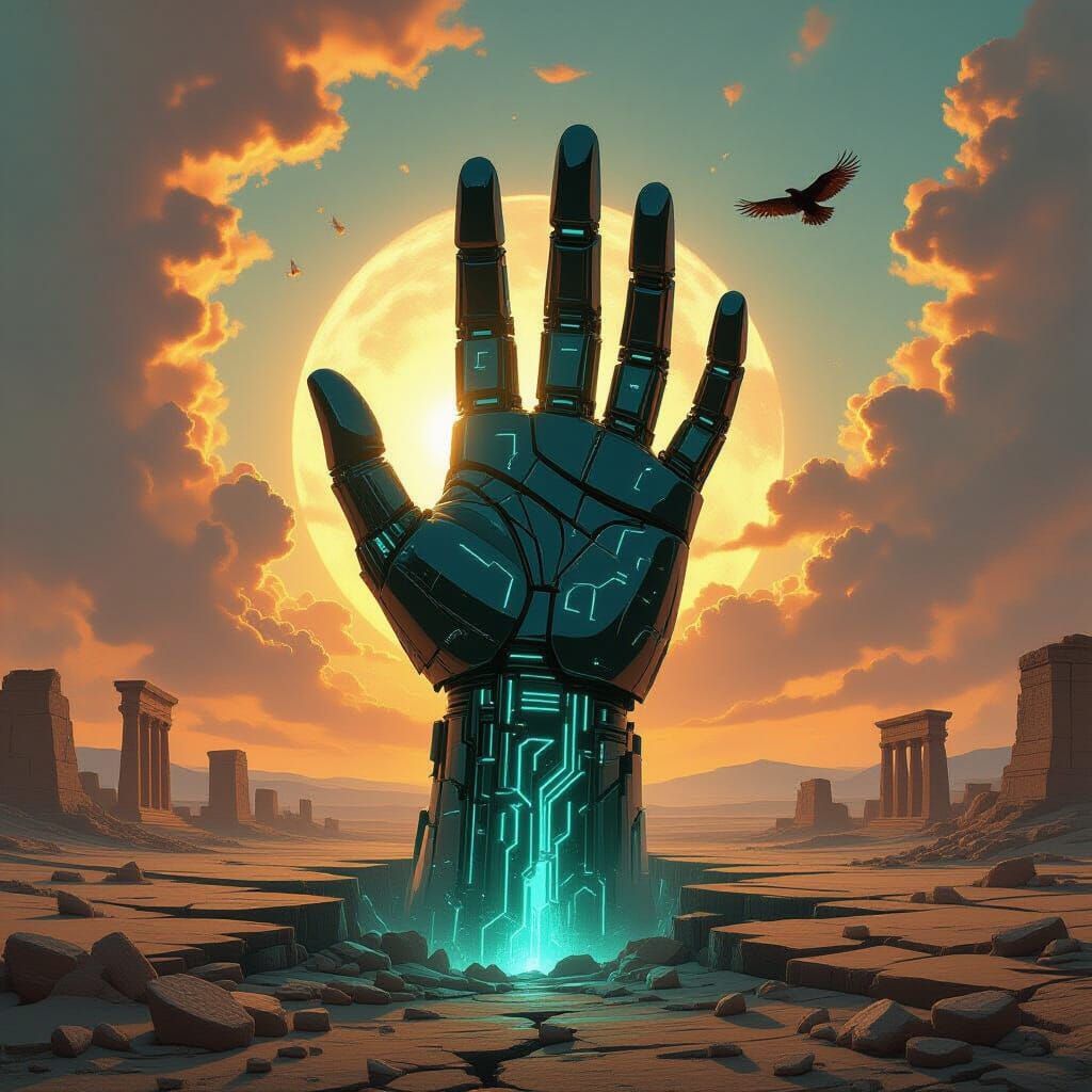 Colossal Hand Emerges in Anatolian Apocalypse