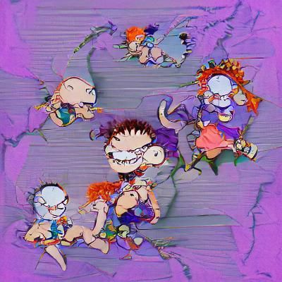 AI Generated Rugrats Image