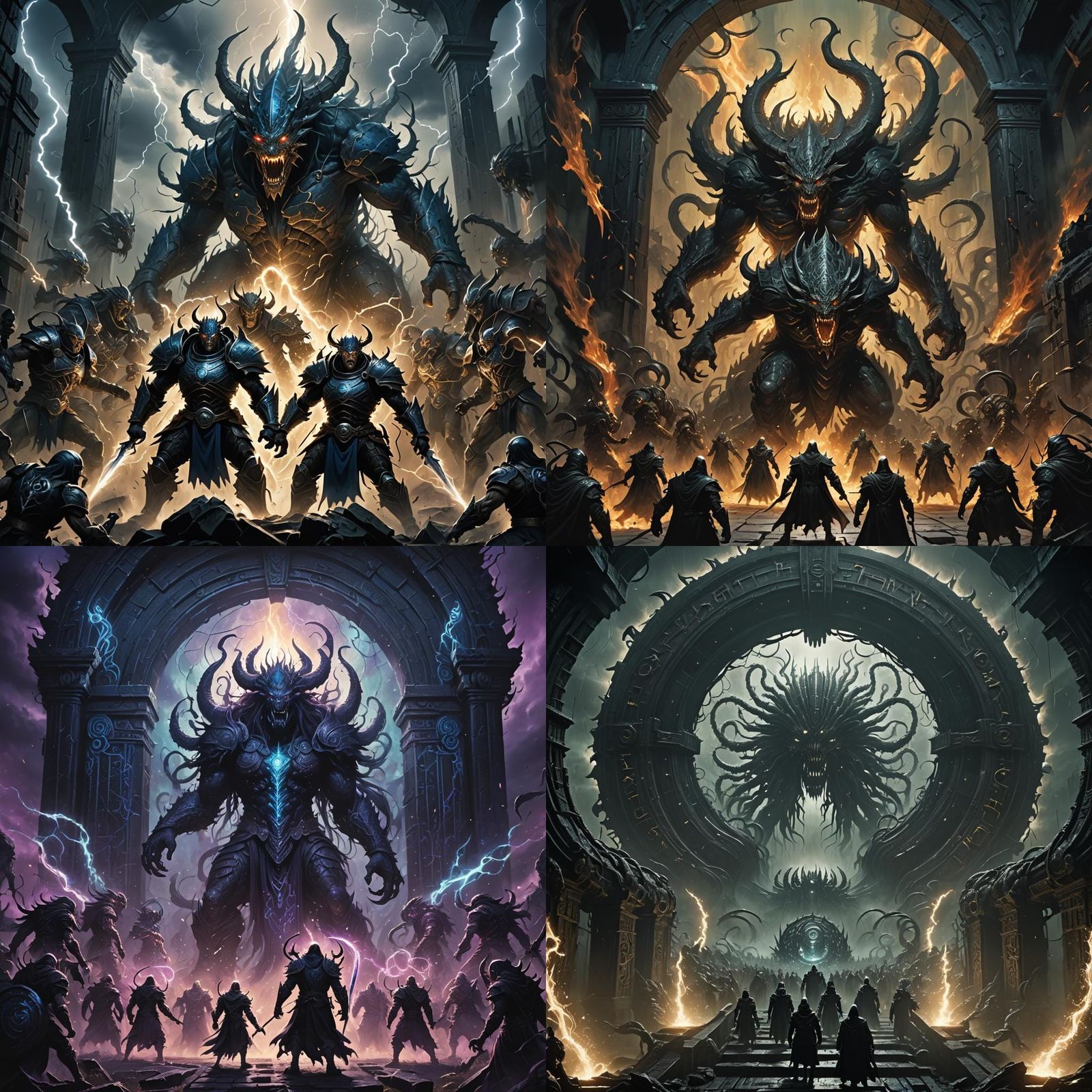 Monstrous Army Emerges from Far Realm Portal