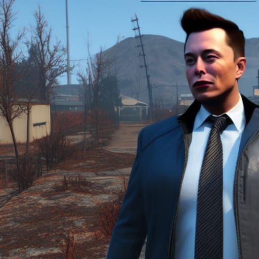 Elon Musk Enters Fallout 4 Wasteland
