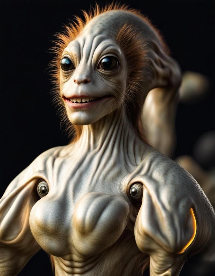 Photorealistic Aliens: Beautiful, Strange, and Complex