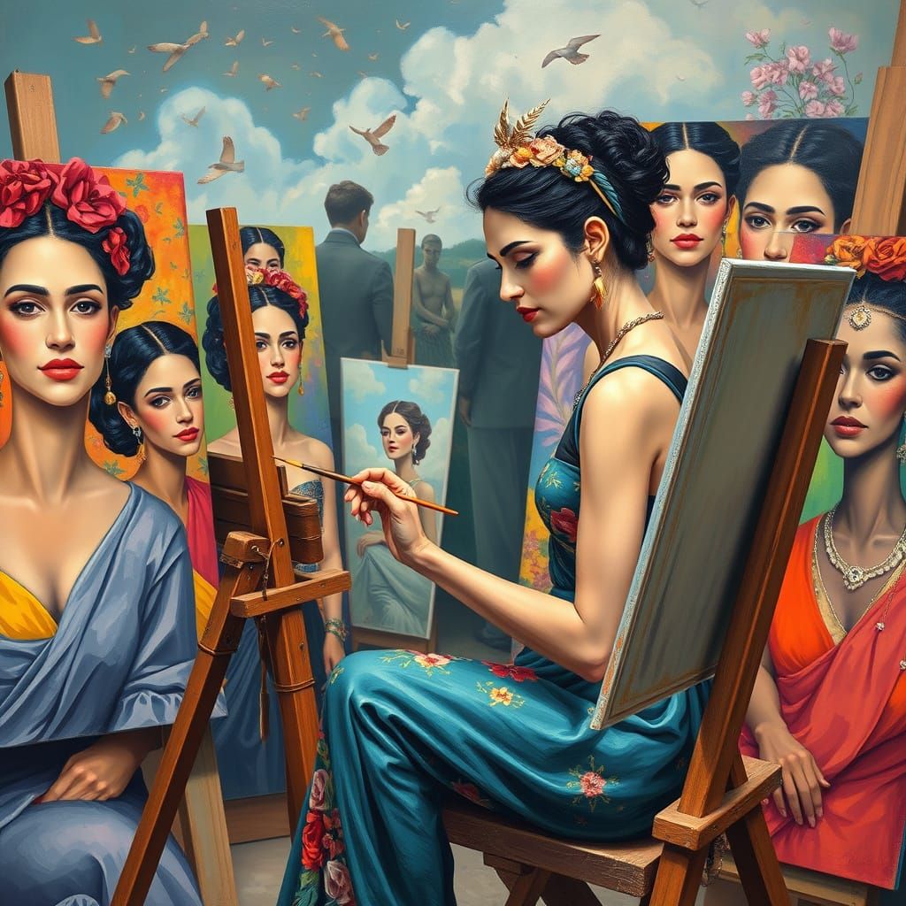 Surrealist Women Artists Unite in Vibrant Celebration of Fem...