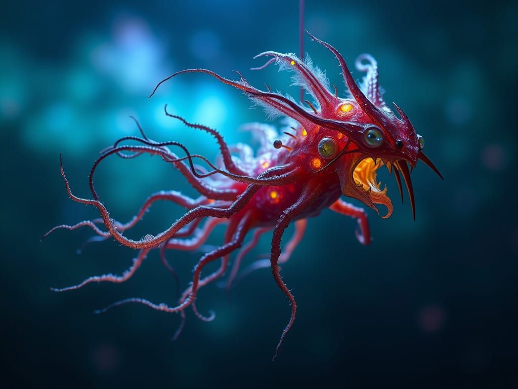 Mystical Astrobiological Entity in Quantum Photography