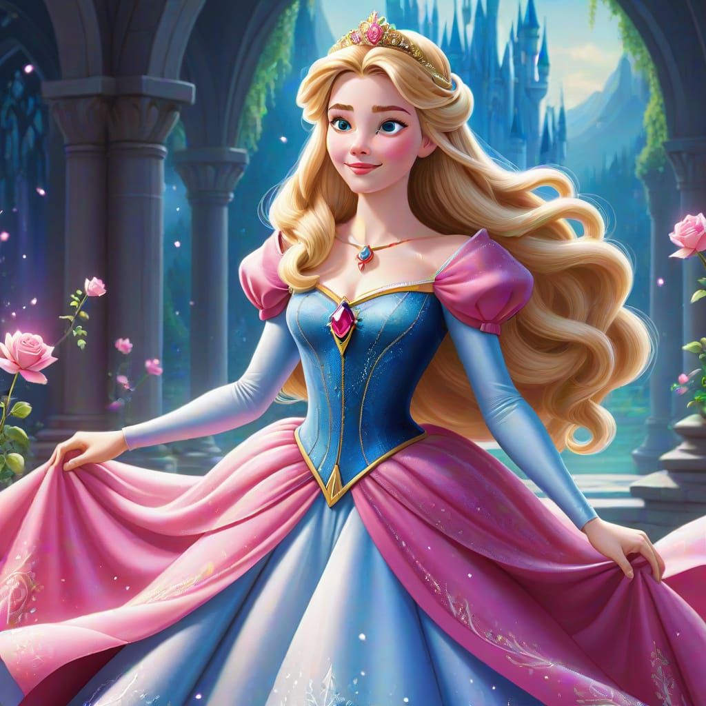 AI Image of Princess Aurora