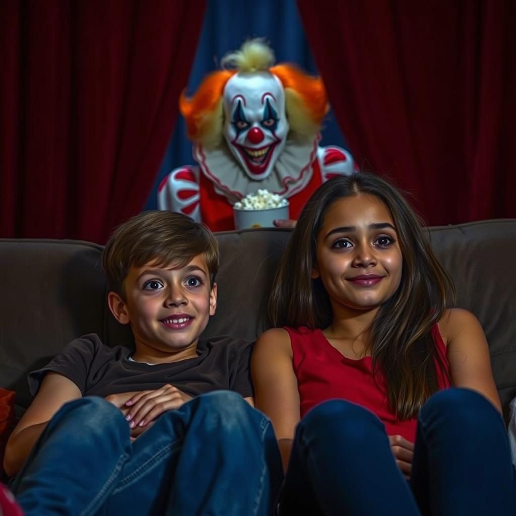 Scary Clown Prank: Surprise at the Cinema