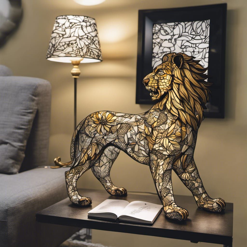 Lion Lamp