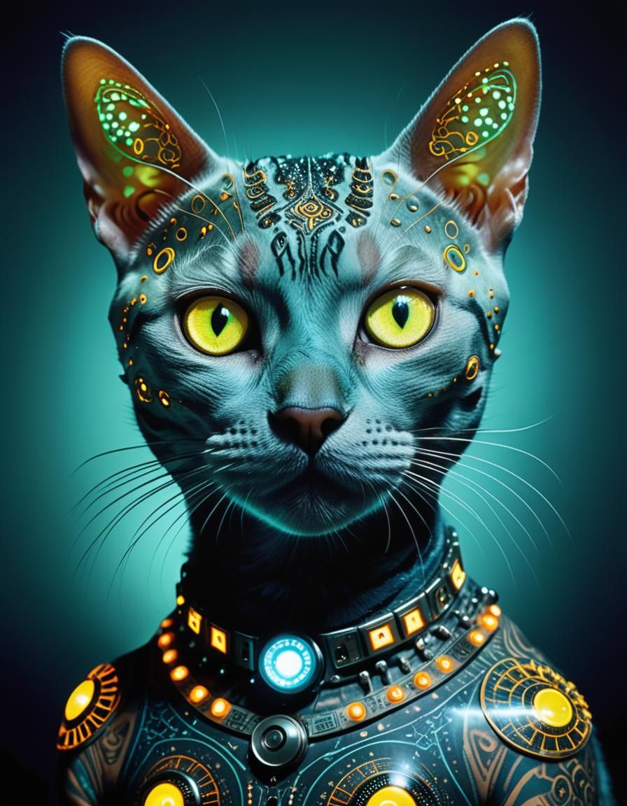 > BioPunk Cat <