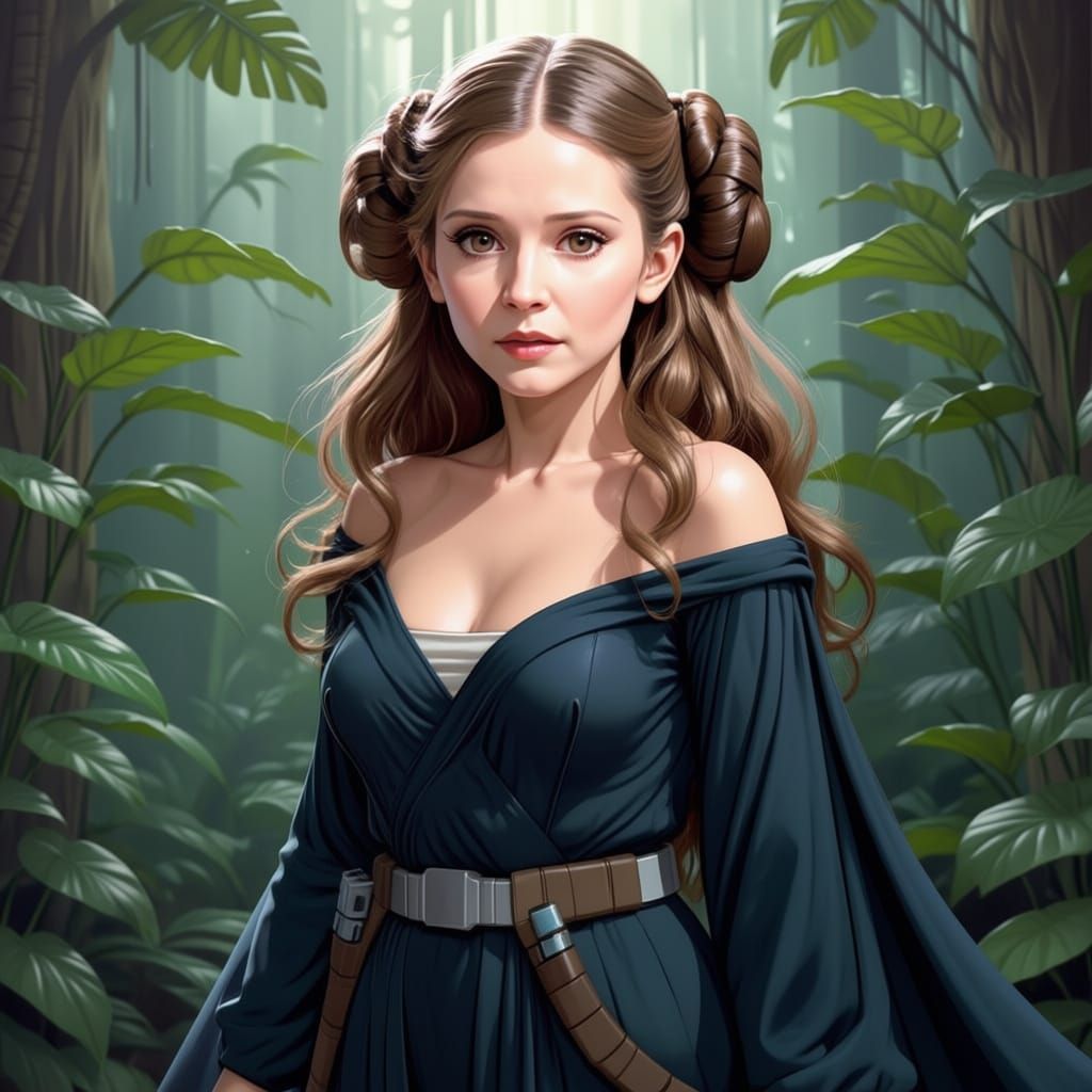 Leia Organa as a Magical Fairy