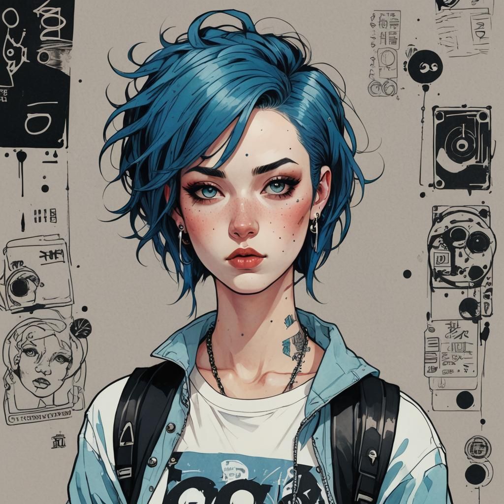 punk girl