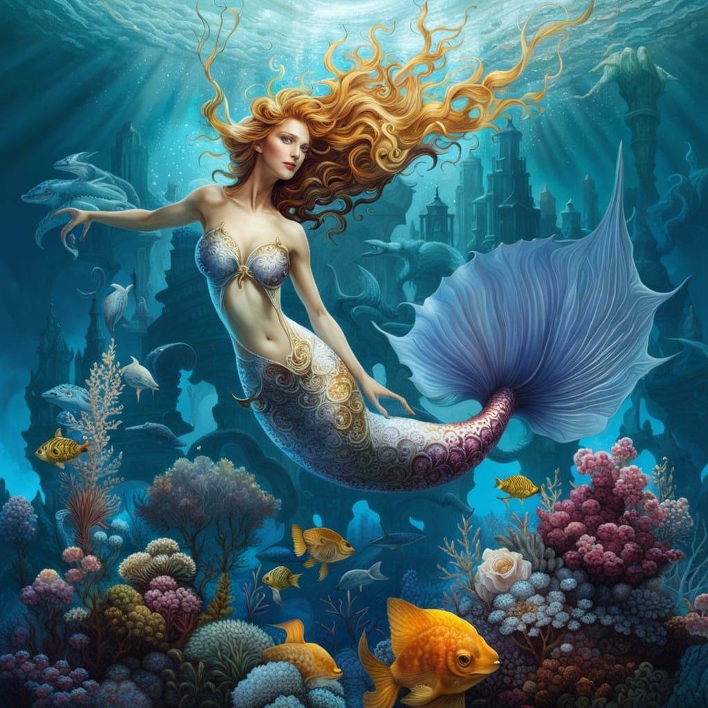 Beautiful mermaid
