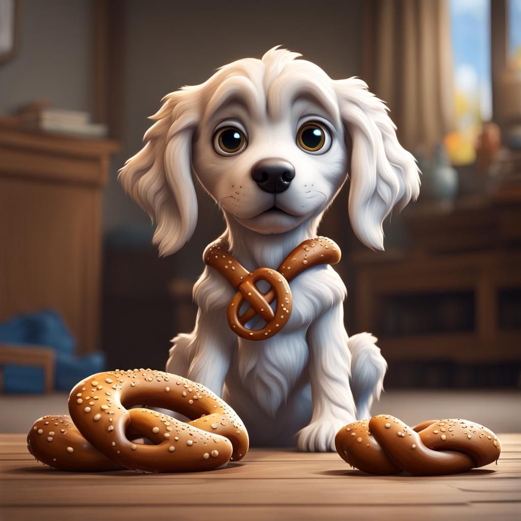 pretzel puppy lover